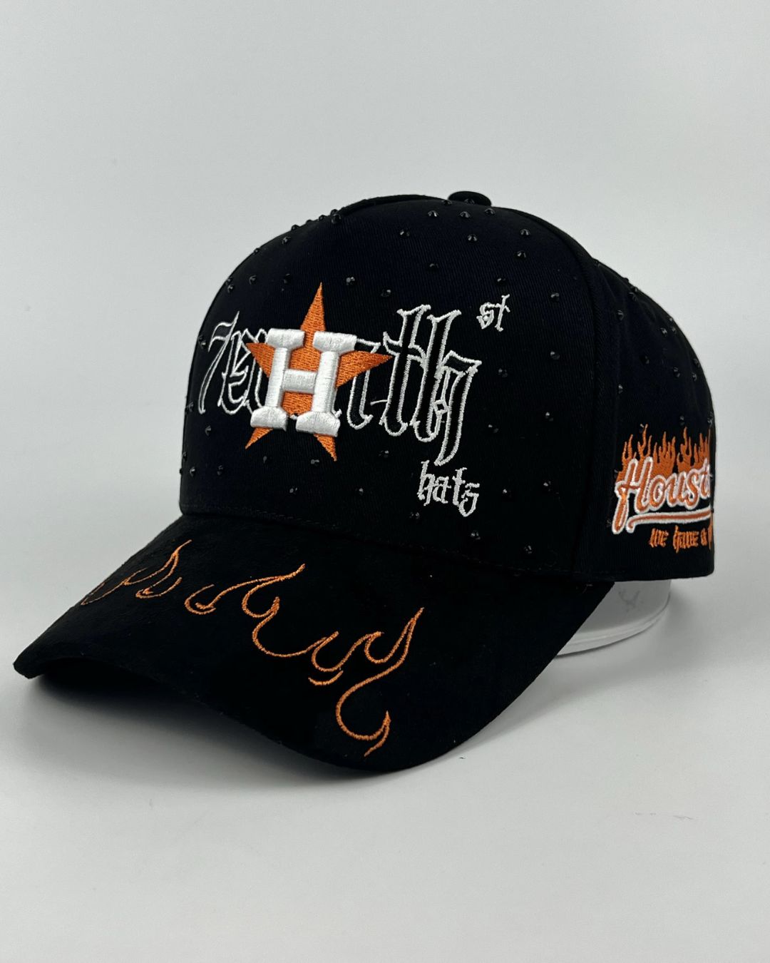 Orange Spacecity Hat
