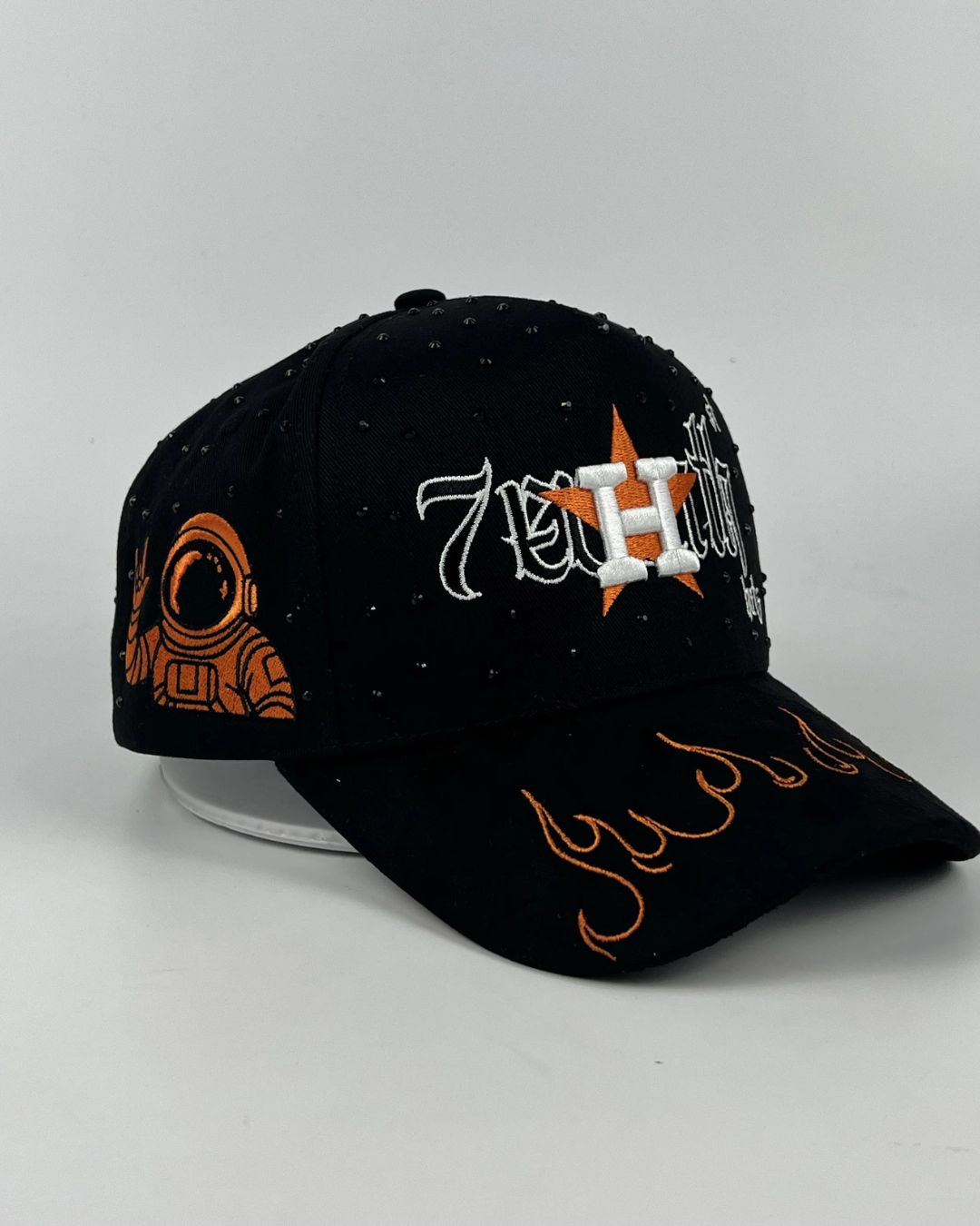 Orange Spacecity Hat